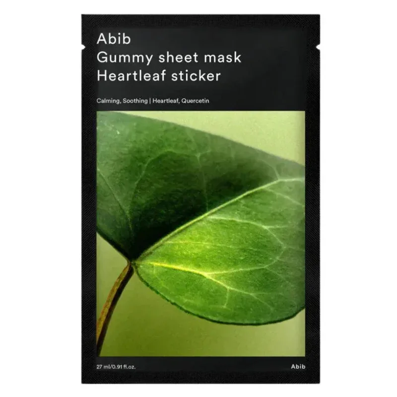 Gummy Sheet Mask Heartleaf Sticker